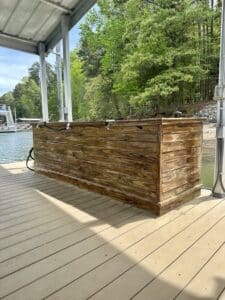 Lake Lanier 32x32 Wahoo Aluminum Double Slip Dock with 40' Gangway - $52,999 - - 3