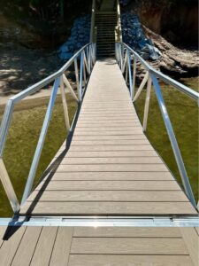 š„Almost New 32x32' Double Slip Aluminum KMC Dock With Sundeck Lake Lanierš„- $88,995 - - 2
