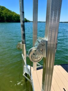 š„Almost New 32x32' Double Slip Aluminum KMC Dock With Sundeck Lake Lanierš„- $88,995 - - 3