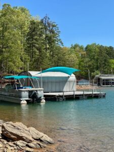 29x28' Used Steel Boat House Lake Lanier Only - FREE - - 1