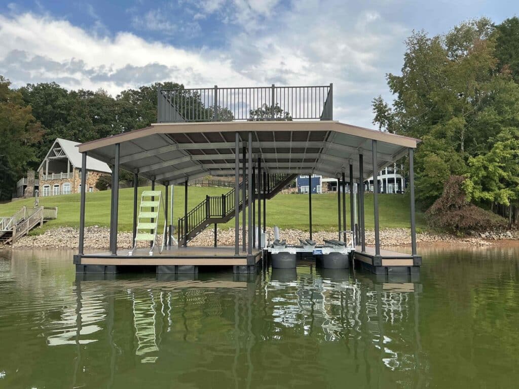 Hydrohoist boat lift experts on Lake Allatoona