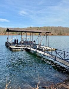 30x30' Used Steel Dock Lake Hartwell - $6,800 - - 1