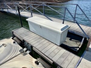 30x30' Used Steel Dock Lake Hartwell - $6,800 - - 9
