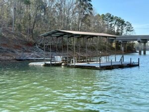 30x30' Used Steel Dock Lake Hartwell - $6,800 - - 2