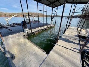 30x30' Used Steel Dock Lake Hartwell - $6,800 - - 3