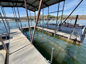 30x30' Used Steel Dock Lake Hartwell - $6,800 - - 4