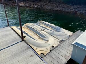 30x30' Used Steel Dock Lake Hartwell - $6,800 - - 8