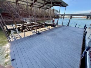 30x30' Used Steel Dock Lake Hartwell - $6,800 - - 6