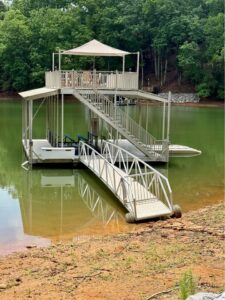 🔥26x32' Used CAT5 Aluminum Wahoo Dock With Sundeck Lake Lanier🔥- $68,000 -
