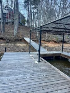24x30' Used Steel Dock Lake Lanier - $3,000 - - 1