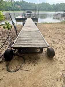 26x28' Used Steel Dock With Sundeck Lake Lanier - $5,000 - - 1