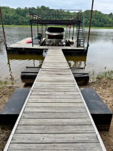 26x28' Used Steel Dock With Sundeck Lake Lanier - $5,000 -