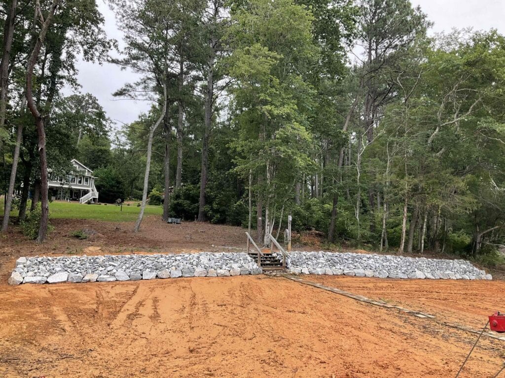 Rip Rap Erosion Control Cumming Ga Marine Specialties