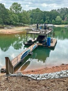 Used 24x32' Steel Dock With Sundeck Lake Lanier - $9,000 -