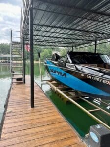 Used 24x32' Steel Dock With Sundeck Lake Lanier - $9,000 -  - 3