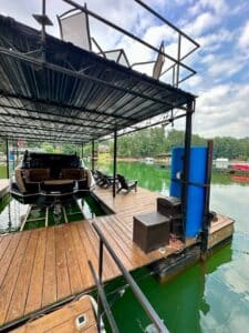 Used 24x32' Steel Dock With Sundeck Lake Lanier - $9,000 -  - 4