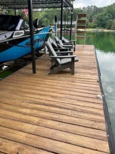 Used 24x32' Steel Dock With Sundeck Lake Lanier - $9,000 -  - 5