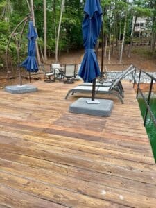 Used 24x32' Steel Dock With Sundeck Lake Lanier - $9,000 -  - 6