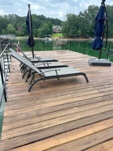 Used 24x32' Steel Dock With Sundeck Lake Lanier - $9,000 -  - 7