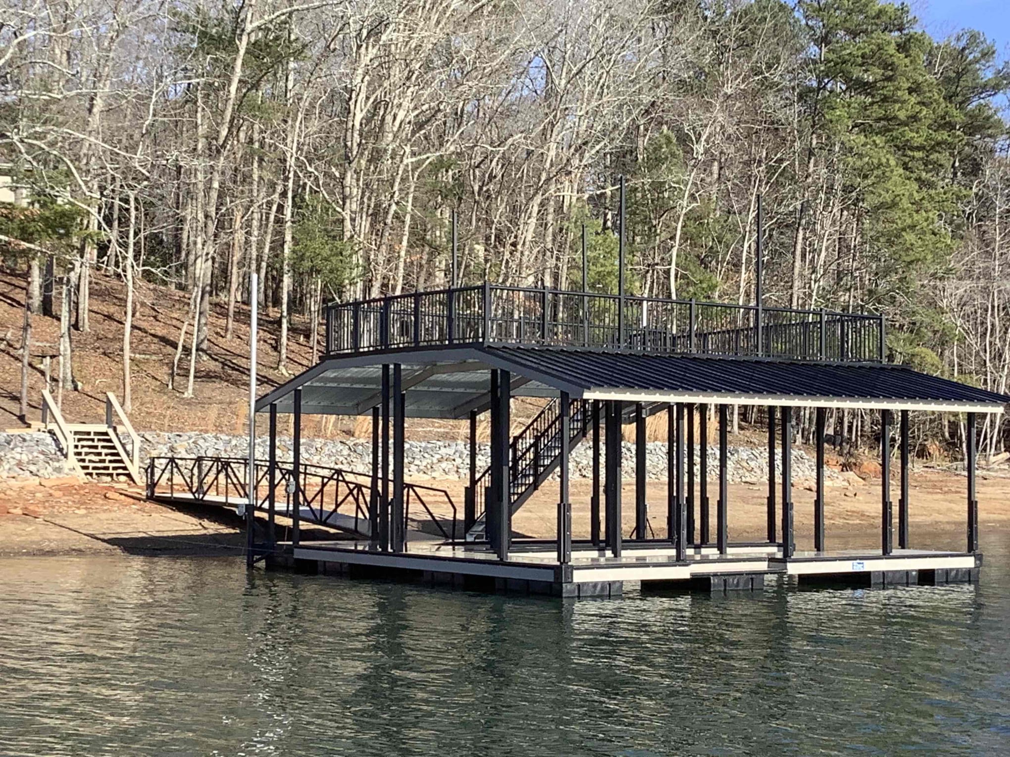 White Glove bundled dock services on Lake Lanier