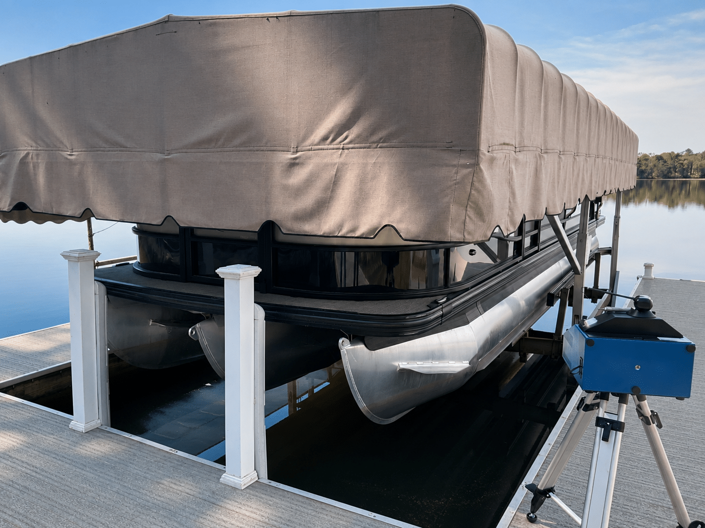 Before Boat Cover