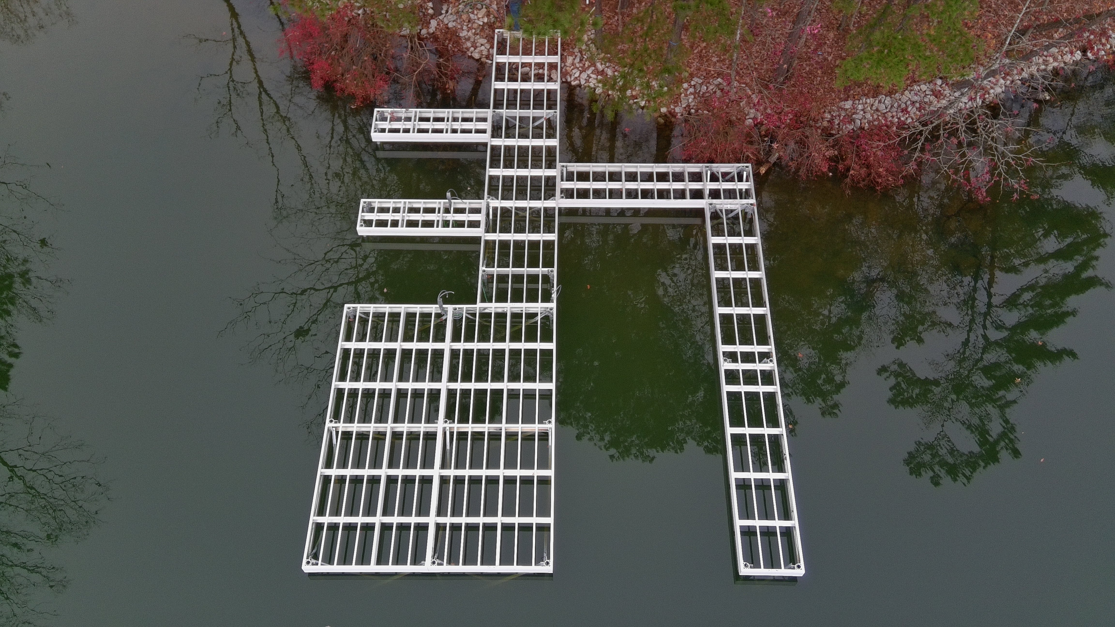 Boat Dock Construction on Lake Oconee