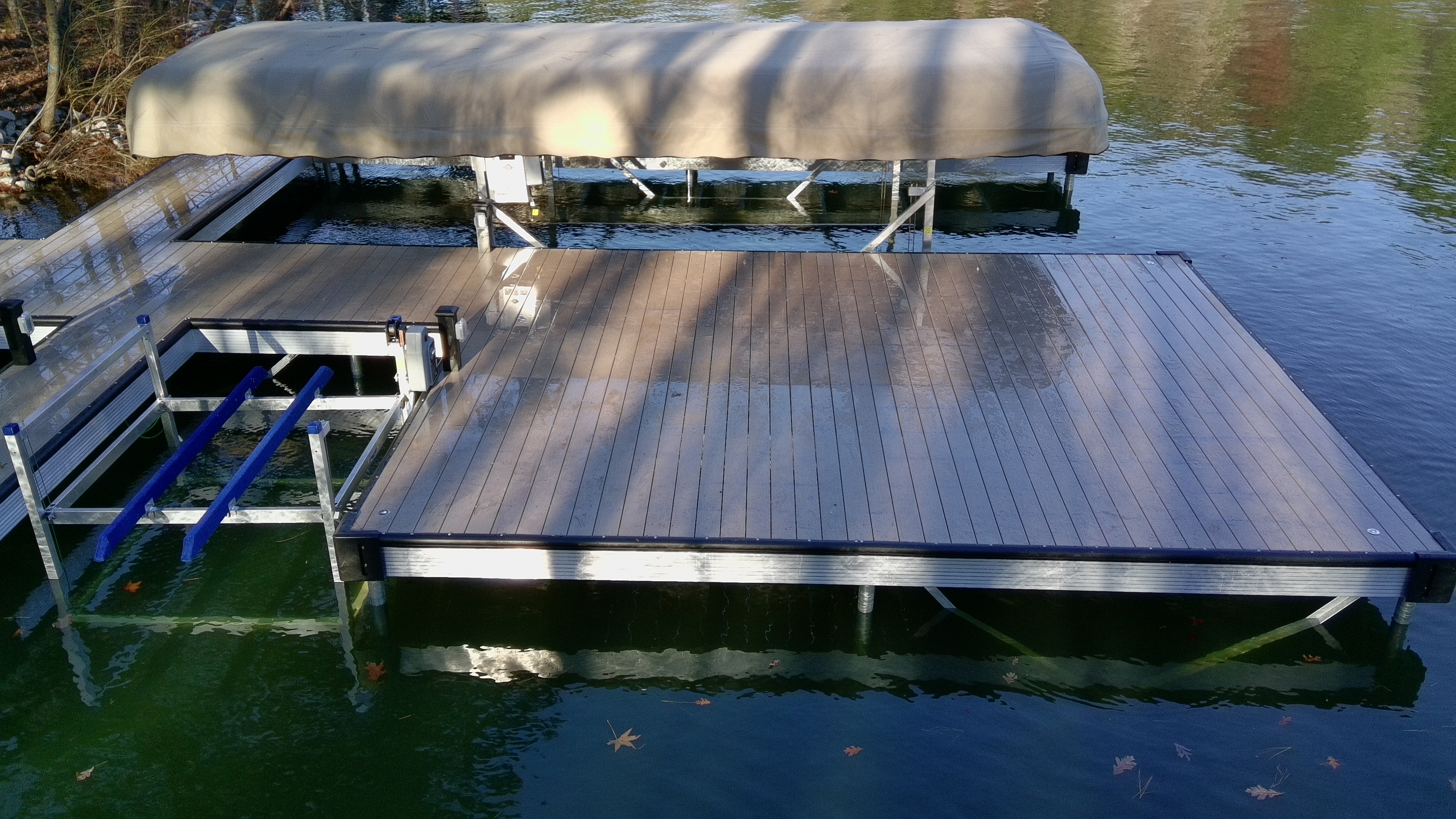 Boat Dock Construction on Lake Oconee