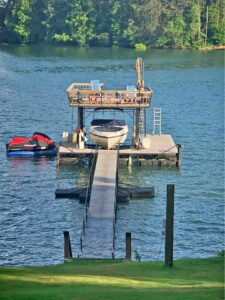 🔥24x32' Used Steel Dock With Sundeck On Lake Lanier🔥- $5,500 -